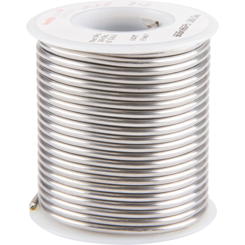 Common Solder, Lead-Based, 50% Tin 50% Lead, Acid Core, 0.09375" Dia. O-Max