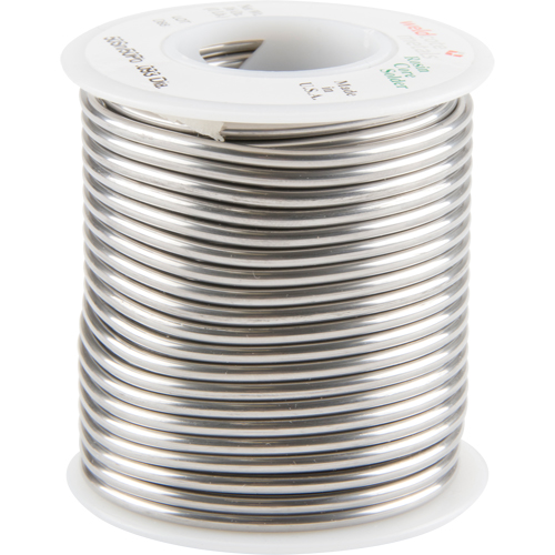 Common Solder, Lead-Based, 50% Tin 50% Lead, Rosin Core, 0.09375" Dia. O-Max