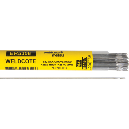36" Cut Length TIG Rods, 1/16", Aluminum O-Max