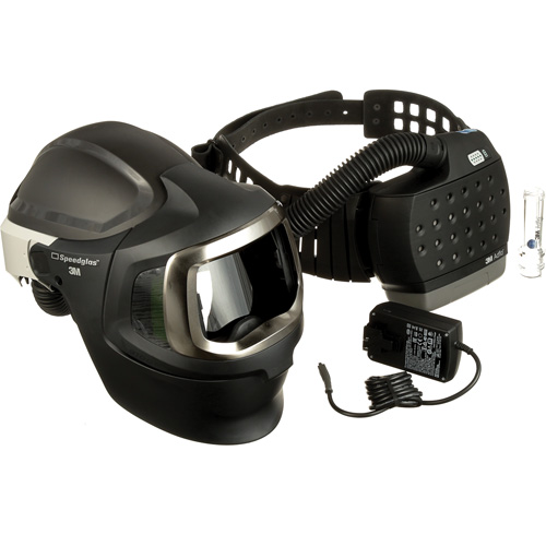 Respirateur d'&eacute;puration d'air propuls&eacute; Adflo, Masque de soudage, Pile Lithium-ion O-Max