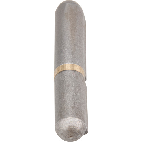 Weld-On Hinge, 0.315" Dia. x 1.575" L, Mild Steel w/Fixed Steel Pin O-Max