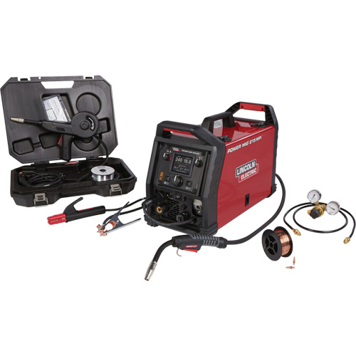 Soudeuse &agrave; proc&eacute;d&eacute; multiple POWER MIG 215 MPi One-Pak en aluminium, 120 V/230 V, 1 Ph, 60 Hz O-Max