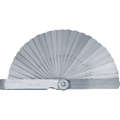Economy Straight Leaf Feeler Gauge O-Max