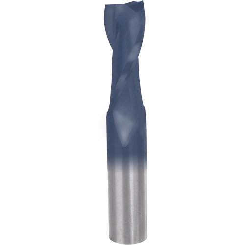 M&egrave;che &agrave; spirale, 1/2" dia., 1/4" Hauteur de carbure, 3" lo, 1/2" tige O-Max