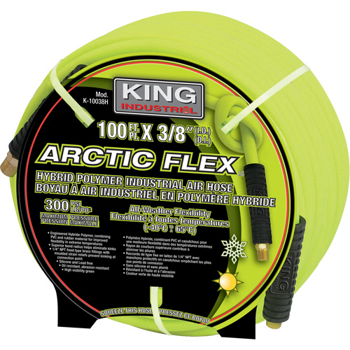 100' Hybrid Polymer Industrial Air Hose O-Max