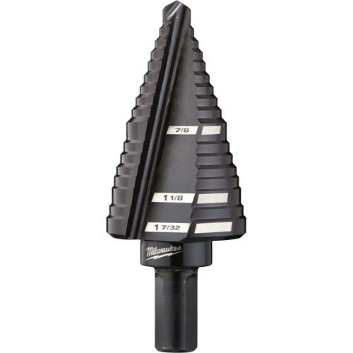 Foret &eacute;tag&eacute; no 11, 7/8" - 1-7/32", Acier rapide O-Max