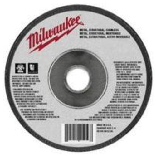 Reinforced Cut-Off Wheels, 6" x 0.045", 7/8" Arbor, Type 1, Aluminum Oxide, 10185 RPM O-Max