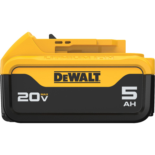 Bloc-piles Max XR Premium, Lithium-ion, 20 V, 5 A O-Max