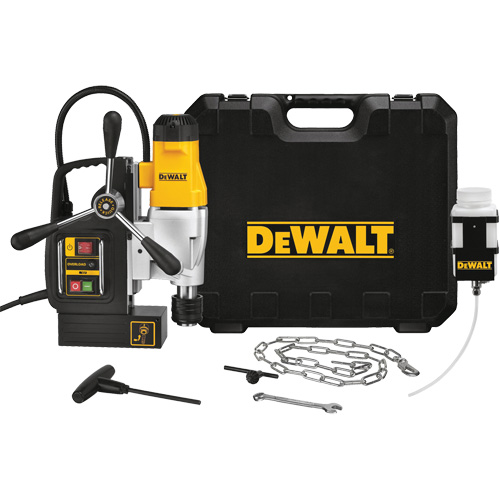 2-Speed Magnetic Drill Press Kit, 2", 741 lbs. Drill Point Pressure O-Max