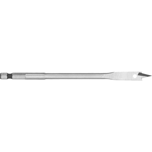 Spade Drill Bit, 5/8" Diameter, 5/8" Shank, 6" Length O-Max