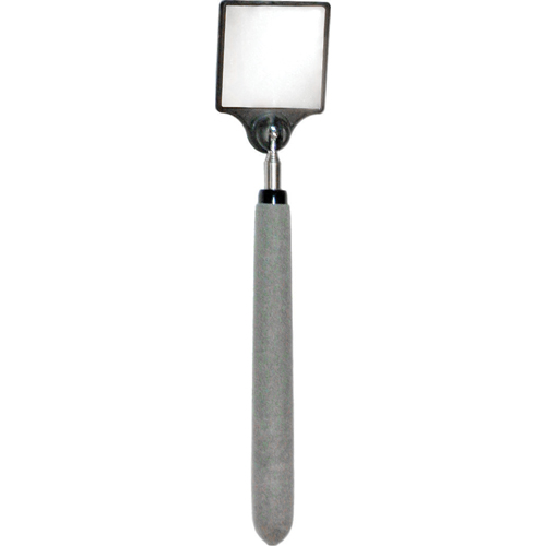 Acrylic Inspection Mirror, Square, 2" L x 2" W, Telescopic O-Max