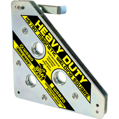 Magnetic Welding Squares, 8" L x 3/4" W x 8" H, 160 lbs. O-Max