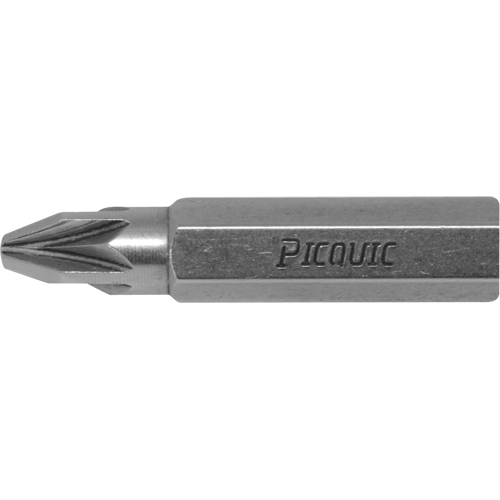 Embout de rechange pour tournevis multi embouts Stubby, Pozidriv, 2, Prise 1/4" O-Max