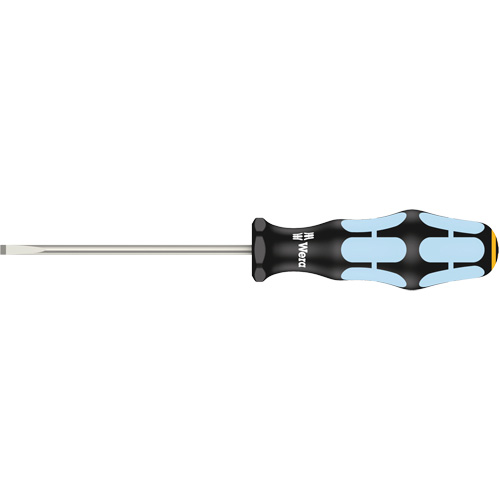 Tournevis &agrave; fente 3335, 4 mm, 7-25/32" lo, Prise Plastique O-Max