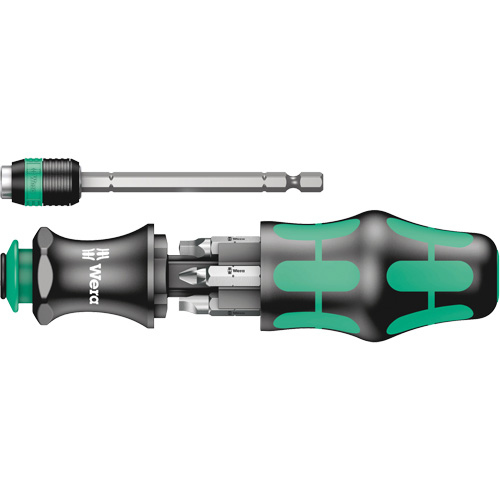 Tournevis Multi 26 Kraftform Kompakt, 7-11/16" lo, Prise Plastique O-Max