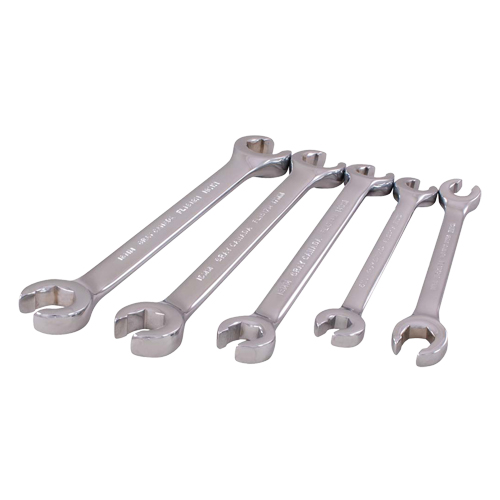 Wrench Set, Flare Nut, 5 Pieces, Metric O-Max
