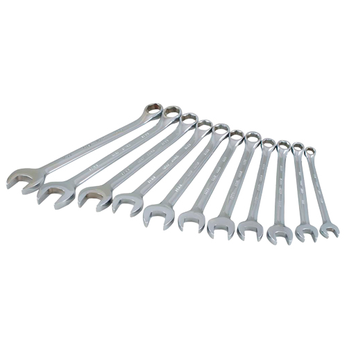 Wrench Set, Combination, 11 Pieces, Metric O-Max