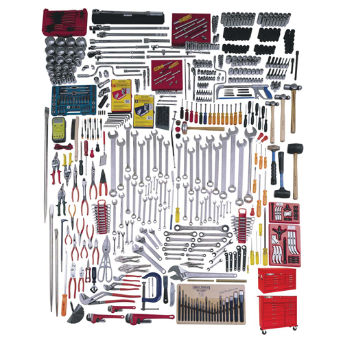 Jeu maître avec boîtes &agrave; outils, 835 morceaux O-Max