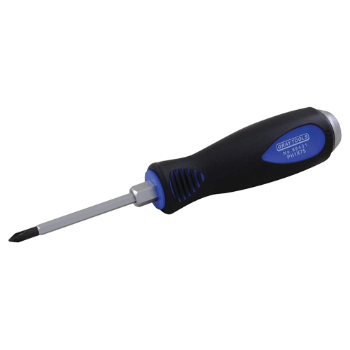Tournevis Phillips, #0, 6-3/8" l, Prise Coussin&eacute;e O-Max