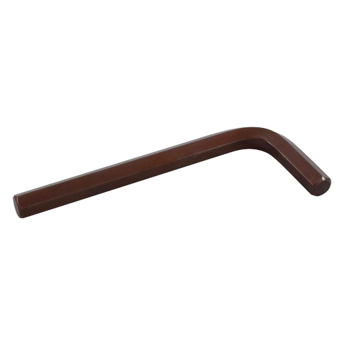 Cl&eacute; hexagonale courte, embout Hexagonale, 1/4" x 3,5" lo, Forme en L O-Max