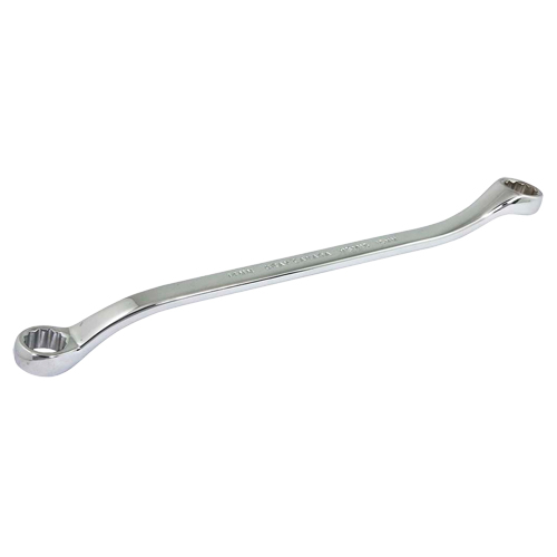 Cl&eacute; polygonale, 12 pans, 14 mm x 15 mm, d&eacute;cal&eacute;es de 15°, Fini Chrome O-Max
