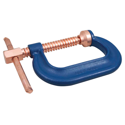 C-Clamp, 12" (305 mm) Capacity, 5-1/2" (140 mm) Throat Depth O-Max