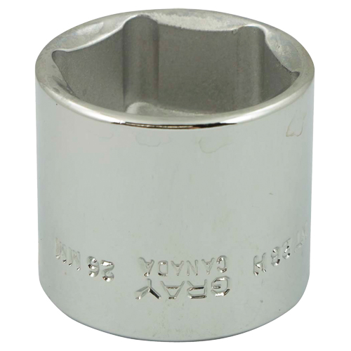 Socket, 15 mm, 3/8" Drive, 6 Points O-Max