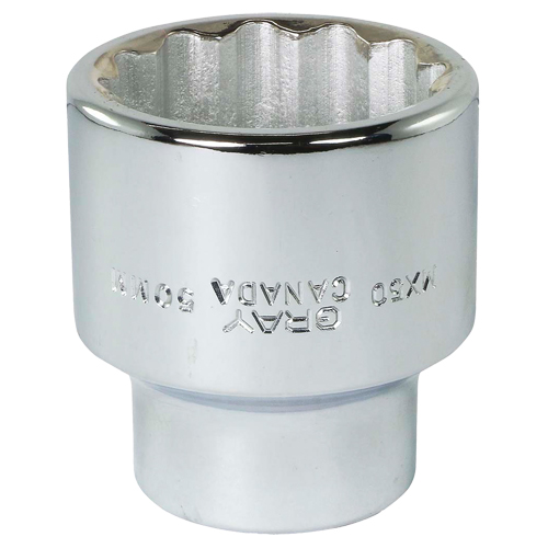 Socket, 50 mm, 1" Drive, 12 Points O-Max