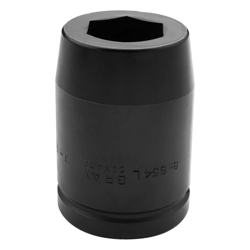 Socket, Impact, 2-1/4", 1-1/2" Drive, 6 Points O-Max