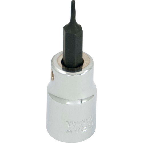 Douille &agrave; embout, Torx, T6 x 2-1/8" lo, Prise 3/8" O-Max