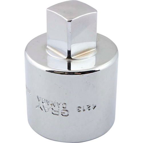 Adaptor Socket, 1/2" Drive, 3/4" Socket, 1.75" L O-Max