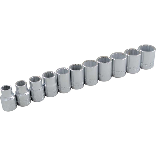 Jeu de douilles, 11 Mcx, Prise de 3/8" O-Max