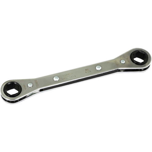 Flat Ratcheting Box Wrench   O-Max