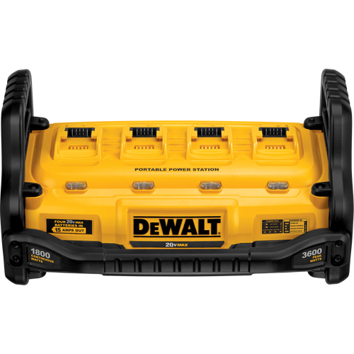 1800 Watt Portable Power Station And Parallel Battery Charger, 20 V, Lithium-Ion O-Max