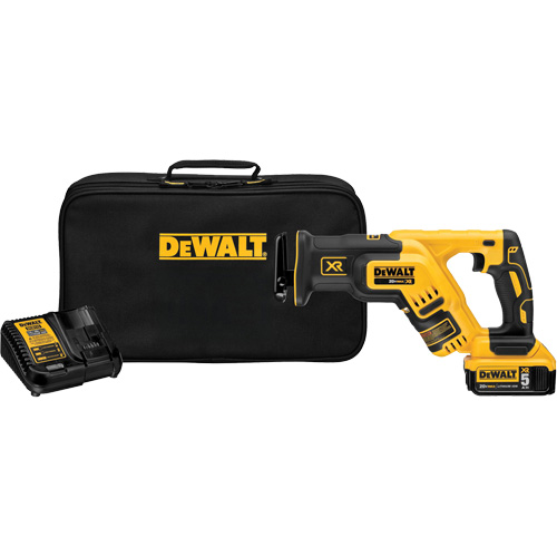 Max XR&reg; Compact Brushless Reciprocating Saw Kit, 20 V, Lithium-Ion Battery, 0-2900 SPM O-Max