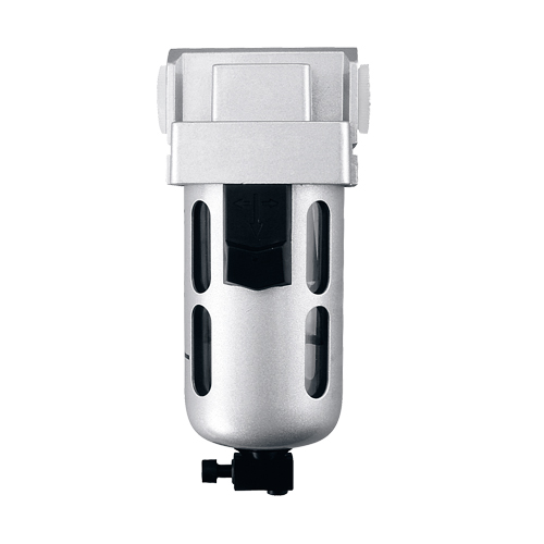 Filtre &agrave; air, Modulaire, 1/4" NPT, Drain Semi-automatique O-Max