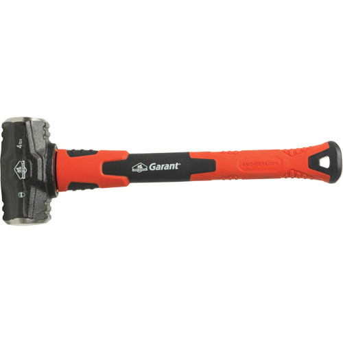 Sledge Hammer, 4 lbs., 16", Fibreglass Handle O-Max
