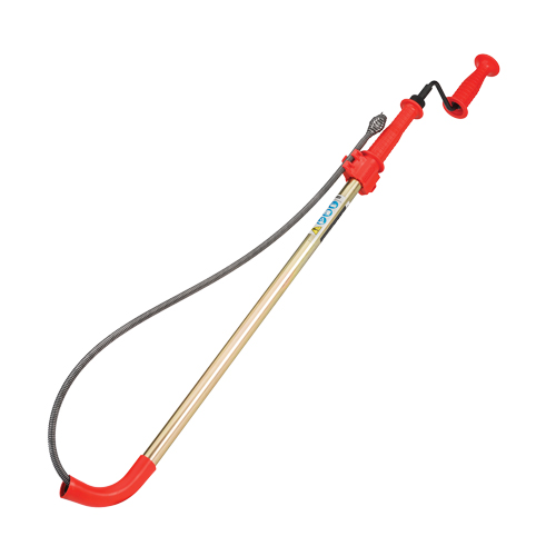 D&eacute;gorgeoir pour toilette, Manuel, Tulipe, 6' Longueur du c&acirc;ble, 1/2" Diam&egrave;tre du c&acirc;ble O-Max