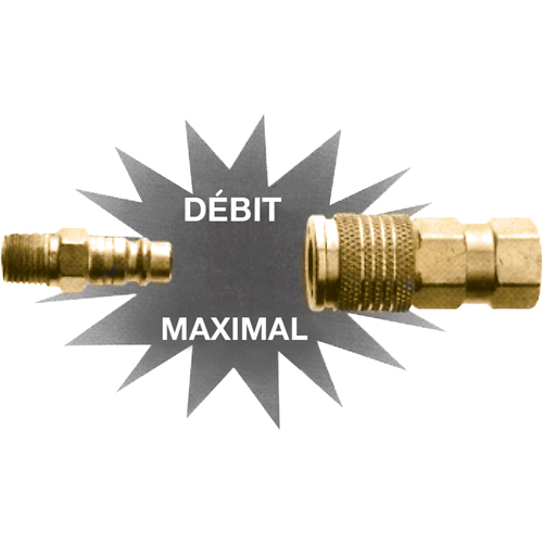 Abouts interchangeables Ultraflo, 1/4" O-Max