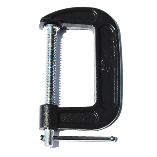 Serre-joint en C, Capacit&eacute; de 2" (51 mm), Profondeur de gorge de 1-3/4" (44 mm) O-Max