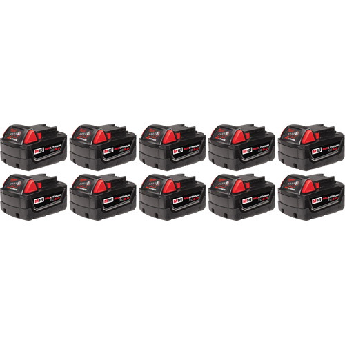 Bloc-piles M18 Redlithium, Lithium-ion, 18 V, 5 Ah O-Max
