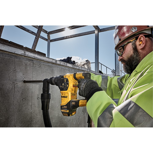 L-Shape SDS Plus Rotary Hammer, 3/16" - 7/8", 8.5 A, 0-5200 BPM BPM, 0-1150 RPM RPM, 2.58 ft.-lbs. O-Max