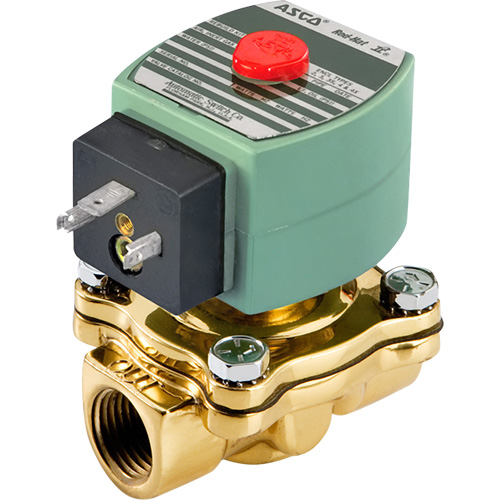 Robinet &eacute;lectromagn&eacute;tique, Tuyau de 1/2", 150 psi O-Max