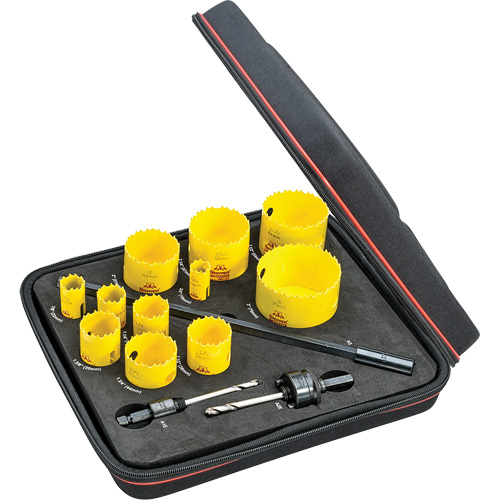 Trousse de scies-cloches industrielles, 14 morcea O-Max