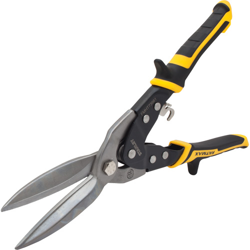 Fatmax&reg; Long Cut Snips, 3-9/50" Cut Length, Straight Cut O-Max