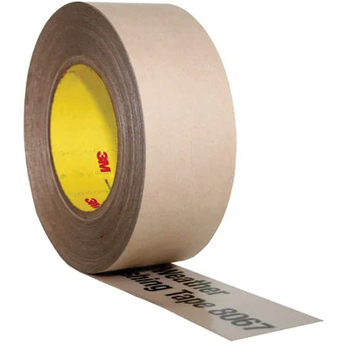 Ruban d'&eacute;tanch&eacute;it&eacute; toutes saisons s&eacute;rie 8067, 152,4 mm (6") x 22,86 m (75'), Brun O-Max