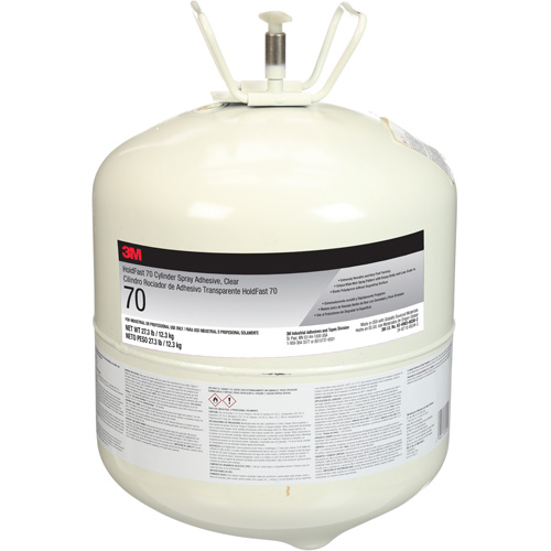 Adh&eacute;sif en a&eacute;rosol HoldFast 70 Scotch-Weld, Transparent, Contenant O-Max