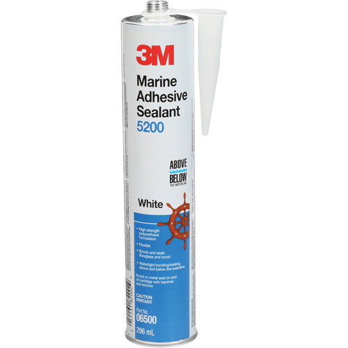 Marine Adhesive Sealant 5200, 378 ml, White O-Max