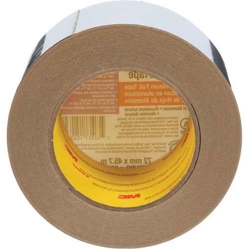 Ruban en aluminium Venture Tape, &eacute;paisseur 1,8 mils, 72 mm (3") x 45,7 m (150') O-Max