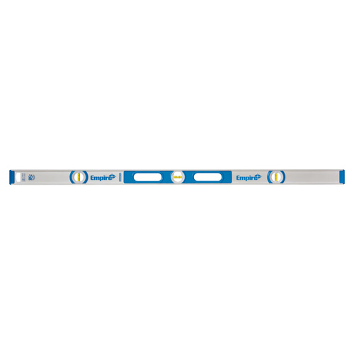 Level, I-Beam, 48" L, Aluminum, 3, Magnetic O-Max